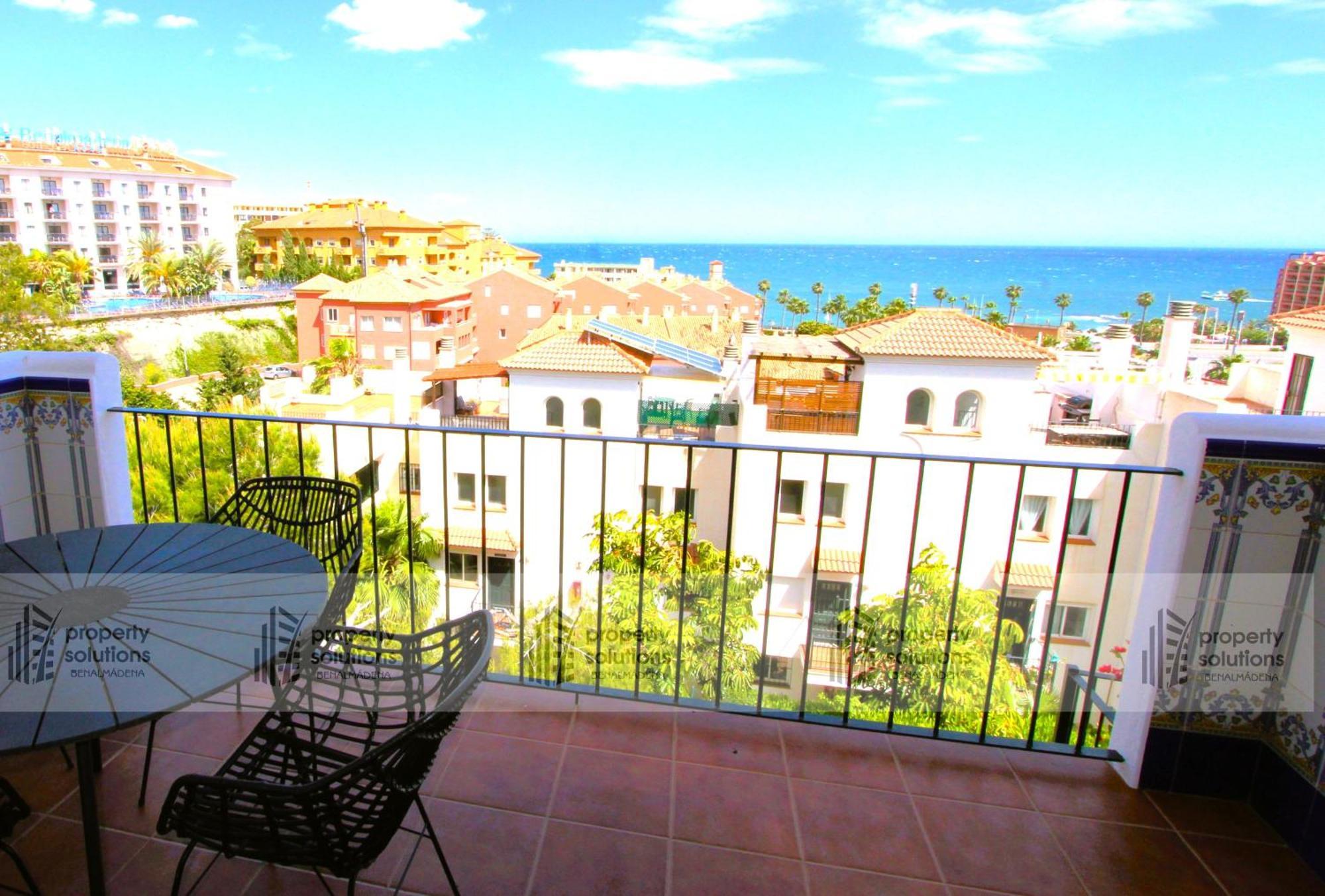 Lomas De Mena: Seaside Penthouse With Pool And Bbq * Benalmadena